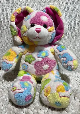 £15 • Buy Build A Bear Blossom Bunny Rabbit Pastel Flowers BABW 16” Plush Stuffed Toy 2010
