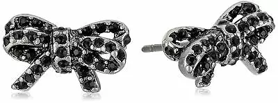 Marc Jacobs Post Earrings Twisted Pave Bow NEW • $44.50