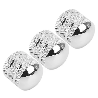 3Pcs Guitar Control Knob Metal Potentiometer Cover Instrument Accessory Set LSO • £8.12