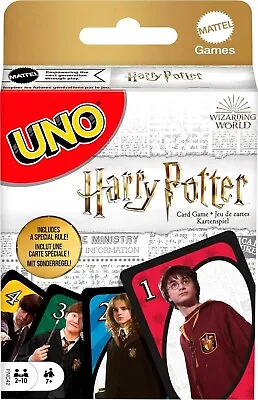 UNO Harry Potter Card Game For Kids Adults For 2-10 Players Free Shipping • $11.99