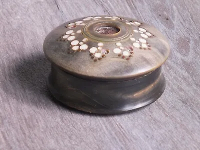 Georgian Horn Snuff Box - Nice Design - With Faults - A/F - Functional Piece • £26