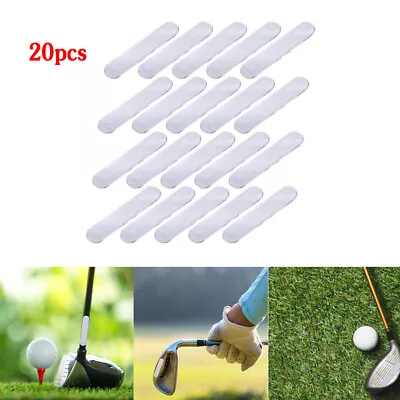 20pcs Lead Tape To Add Swing Weight For Golf Club Tennis Racket Iron Putter UK • £8.99