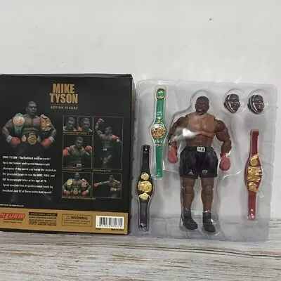 Hot Boxing Mike Tyson Final Round 18cm Action Figure 3 Head Statue Popup Collect • $29.99