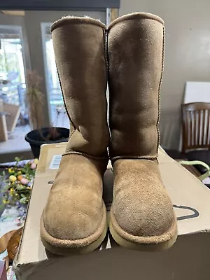 UGG Classic Tall II Women's Boot Size 7 - Chestnut • $35