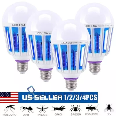 Bug Fly Zapper For Fruit Flies Mosquito Insect Light Bulb LED Night Lamp Control • $10.81