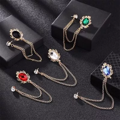 Design Alloy Korean Style Brooch Clothing Accessory Fashion Jewelry Men Brooch • $6.19