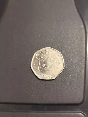 2011 Olympic Weightlifting 50p Coin  • £1.50