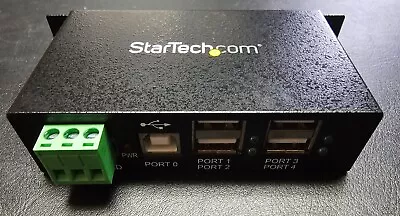 StarTech Mountable 4 Port Rugged Industrial Hub USB 2.0 • $34.99