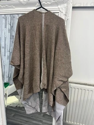 £10 • Buy Duffy Shawl Wrap Scarf Wool Yak Cashmere Brown One Size