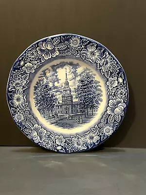 Vintage Staffordshire Ironstone Liberty Blue Ceramic Dinnerware • $15