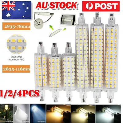 LED R7S 78mm 118mm Flood Light Bulb 12W 16W 2835 SMD Replacement Halogen Lamp AU • $12.34