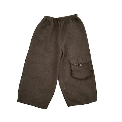 La Bass Wool Trouser / Parachute Pants Brown Size Extra Large (XL) Vintage Rare  • $98.85