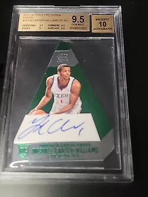 2013-14 Panini Preferred Choice Green #103 Michael Carter-Williams #2/5 Auto • $200