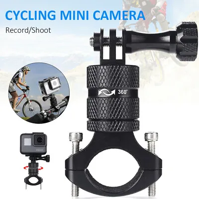 $11.99 • Buy Bike Camera Mount Motorcycle Tube Handlebar Mount Bracket For GoPro Hero Camera