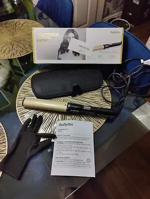 BaByliss 2386U Big Wave Wand With 38mm Ceramic Barrel And Adjustable Heat Curler • £23.99