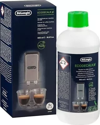 $36.31 • Buy DeLonghi EcoDecalk Natural Descaler For Coffee Machines | 500 ML | Free Shipping