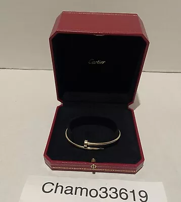 Cartier Juste Un Clou Bracelet Yellow Gold Size 19cm 18k Ref. B6048217 • $6500