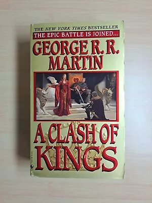 A Clash Of Kings 1998 By George R. R. Martin 1st Edition 1st Printing Paperback  • $35