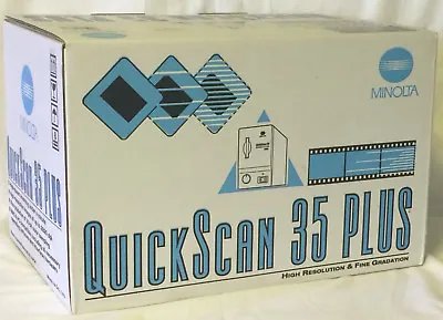 Minolta QuickScan 35 Plus High Resolution & Fine Gradation Film Scanner MAC & PC • $599