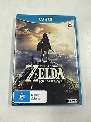 The Legend Of Zelda Breath Of The Wild Wii U Free Postage • $70