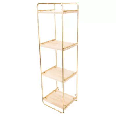 £14.43 • Buy Iron Wall Shelves Layer Metal Floating Shelf Floating Corner Shelves