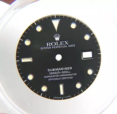 Vintage Genuine Rolex Submariner 16610 168000 16800 Black Cream Tritium Dial • $350