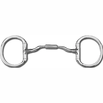 Myler Eggbutt Without Hooks Low Port Comfort Snaffle MB 04 6  • $137.95