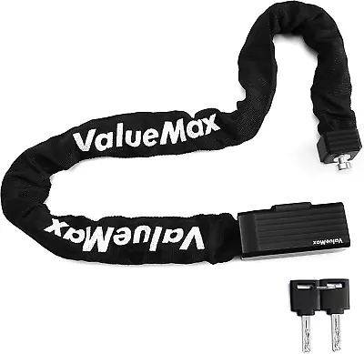 3.2Feet Bike Chain Lock Heavy Duty Anti Theft Security Chain Lock W/Ke • $15.30