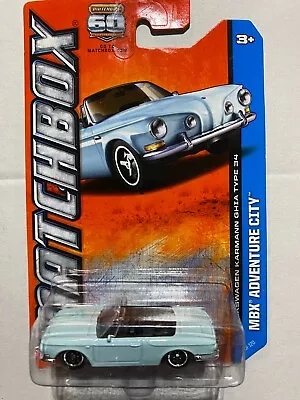 Matchbox  1/64 Volkswagen Karmann Ghia Type 34 • $5