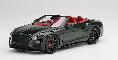 Top Speed Models 1/18 Bentley Continental GT Convertible British Racing Green MB • $240