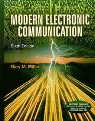 Modern Electronic Communication [With *] By Miller Gary M. • $11.44