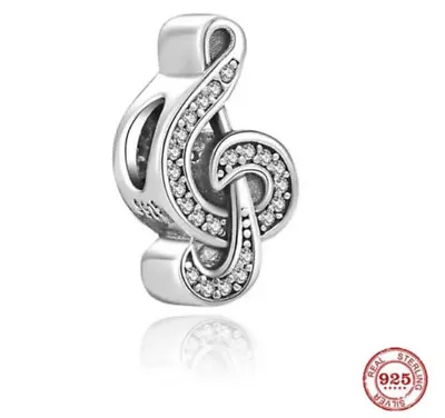 Music Charm S295 Silver Band Charm Choir Music Charm For Bracelet • $21.95