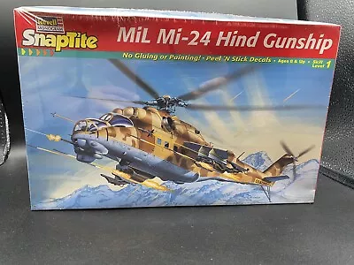 NEW Monogram Snap Tite Mil Mi-24 Hind Gunship Model Kit 1/72 • $25