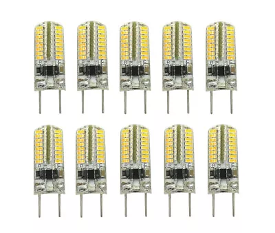 10pcs G8 G8.5 Bi-Pin T4 Led Dimmable Bulb 2W 64-3014 SMD Lamp 120V Warm White • $12.99