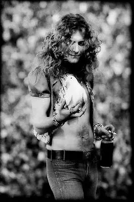 $13 • Buy Led Zeppelin Robert Plant With Holding Dove Live In Concert Photo Poster Print