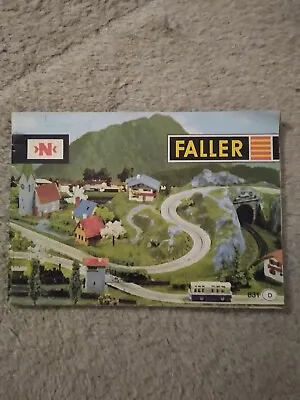 Faller N Gauge Accessories Catalogue In German • £1.99