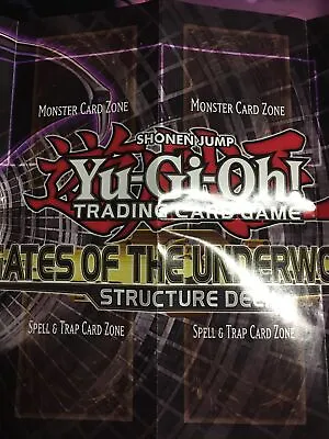 YU-GI-OH! Gates Of The Underworld Structure Deck PLAY MAT • $2.19