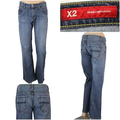 X2 Denim Laboratory Women's Size 10 Short Boot Cut Stretch Jeans 29.5  Inseam • $28.99