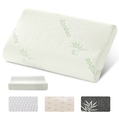 Memory Foam Pillow Sleeping Contour Pillows Neck Support Orthopedic Soft Pillow • $16.99