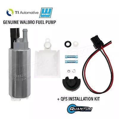 GENUINE WALBRO/TI 255LPH Fuel Pump +QFS Install Kit For Mazda RX7 RX-7 FC3S 20B • $98.98