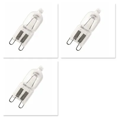 3 X Westinghouse Oven Halogen Lamp Light Bulb Globe WFE912SA WFE914SA WFE916SA • $14.95