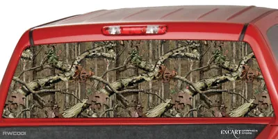 $47.20 • Buy Camo Break Up Infinity Rear Window Graphic Decal Wrap Camouflage Tint Truck SUV 