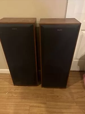 Sony Vintage Speakers • $77