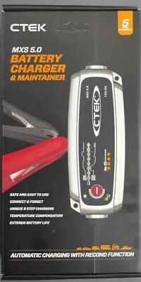 CTEK MXS 5.0 Lead - Acid Battery Charger 8 Step Fully Automatic Charging Cycle • $294.64