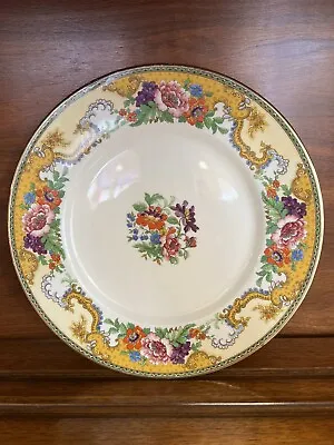 Set Of 5 ROYAL CROWN MYOTT STAFFORDSHIRE FLORAL PLATE  - MADE IN... • $75