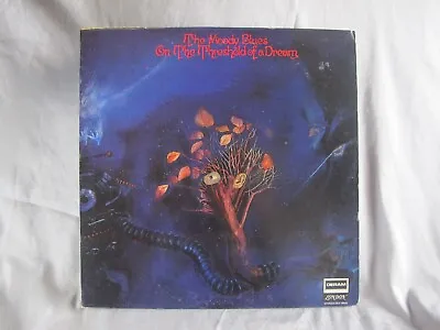 The Moody Blues On The Threshold Of Dream 1969 Rock LP Vinyl Record DES-18025 G+ • $11.99
