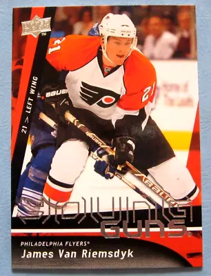 2009-10 Upper Deck Young Guns JAMES VAN RIEMSDYK YG RC Rookie Card #207 • $8.79