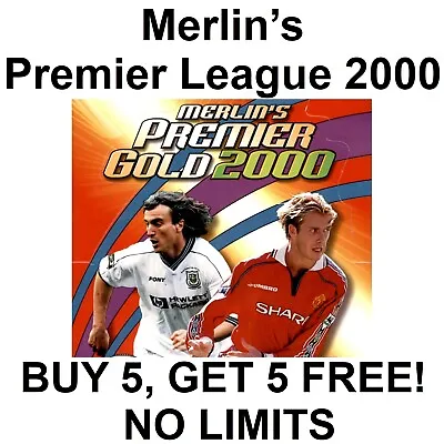 £1 • Buy Merlin Premier Gold 2000 TOP SCORERS (A1 To A20)  **Please Select Cards**