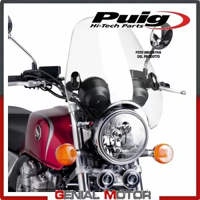 Puig Windshield Transparent 0336w Kawasaki Vn 1600 Mean Streak 2004 / 2008 • $84.40