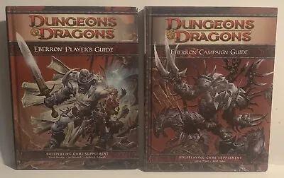 D&D Eberron Campaign & Player's Guide Supplement W/ Map Great Condition • $44.99